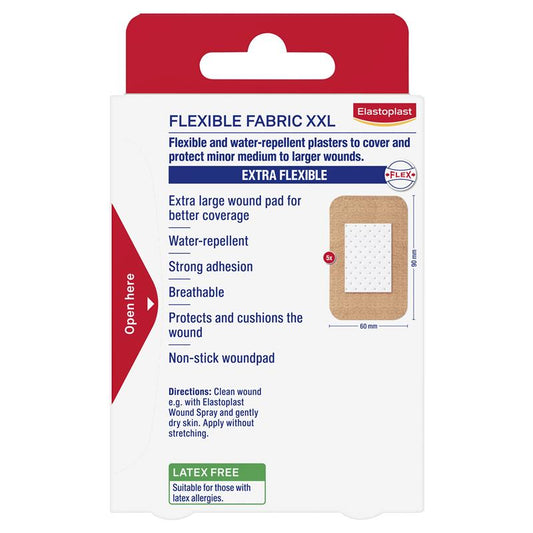 Elastoplast Flexible Fabric Strips XXL - 5 Pack for Large Wounds – view 2