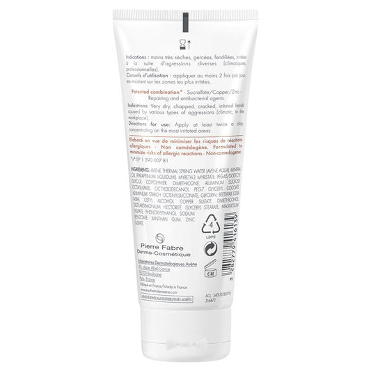 Avene Cicalfate Hand Repair Barrier Cream 100ml - Ultimate Protection for Sensitive Skin-Auzzi Store
