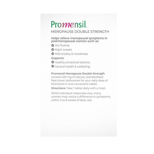 Promensil Menopause Double Strength 60 Tablets - Natural Relief-Auzzi Store