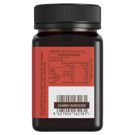 Egmont Honey UMF 16+ Manuka Honey 500g - Premium Health Support – view 2 - Auzzistore