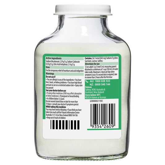 Eno Fruit Salt Lemon 200g - Natural Relief for Stomach Upsets-Auzzi Store