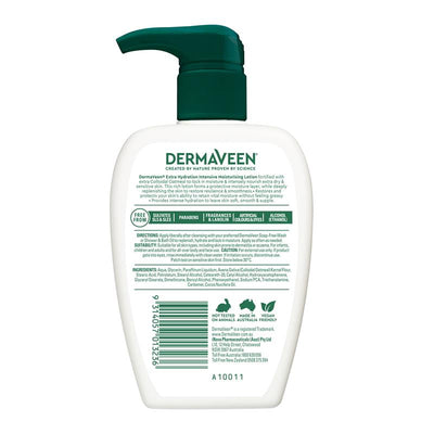 DermaVeen Intensive Extra Hydration Moisturising Lotion - 250mL