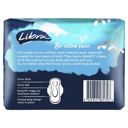 Libra Extra Regular Menstrual Pads with Wings, 14 Count