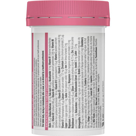Swisse Teenage Ultivite Women's Multivitamin - 60 Tablets-Auzzi Store