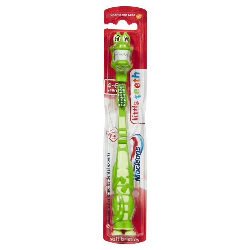 Macleans Little Teeth Soft Toothbrush for Kids 4-6 Years-Auzzi Store