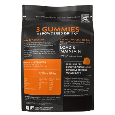 SUP Creatine Gummies Cola - 35 Count
