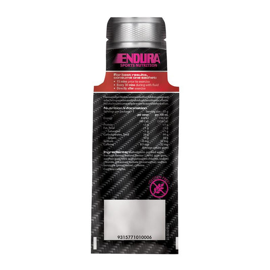 Endura Sports Energy Gel Cola Kick 35g - Convenient Energy Boost – view 2 - Auzzistore