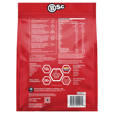 BSc Clean Plant Protein Premium Vanilla - 1kg