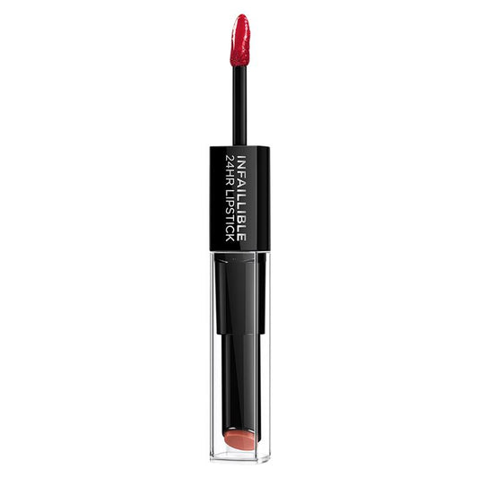 L'Oreal Paris Infallible 2-Step Lipstick 506 Red Infallible – view 2