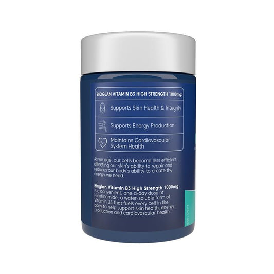 Bioglan Vitamin B3 (Nicotinamide) 1000mg Tablets - 60 Count – view 2