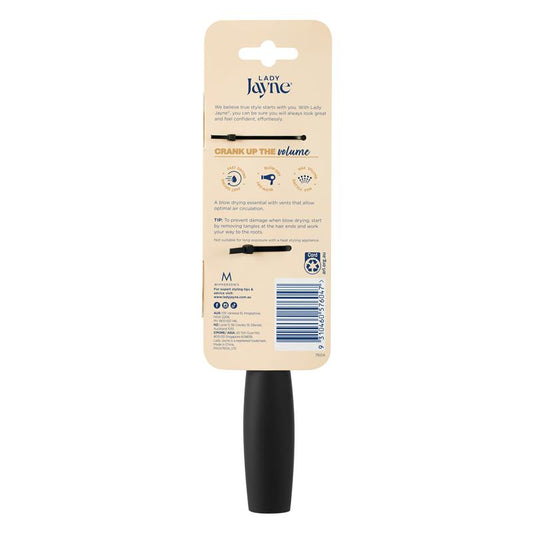 Lady Jayne Vent Brush with Ball Tip - Versatile Styling for All Hair Types-Auzzi Store