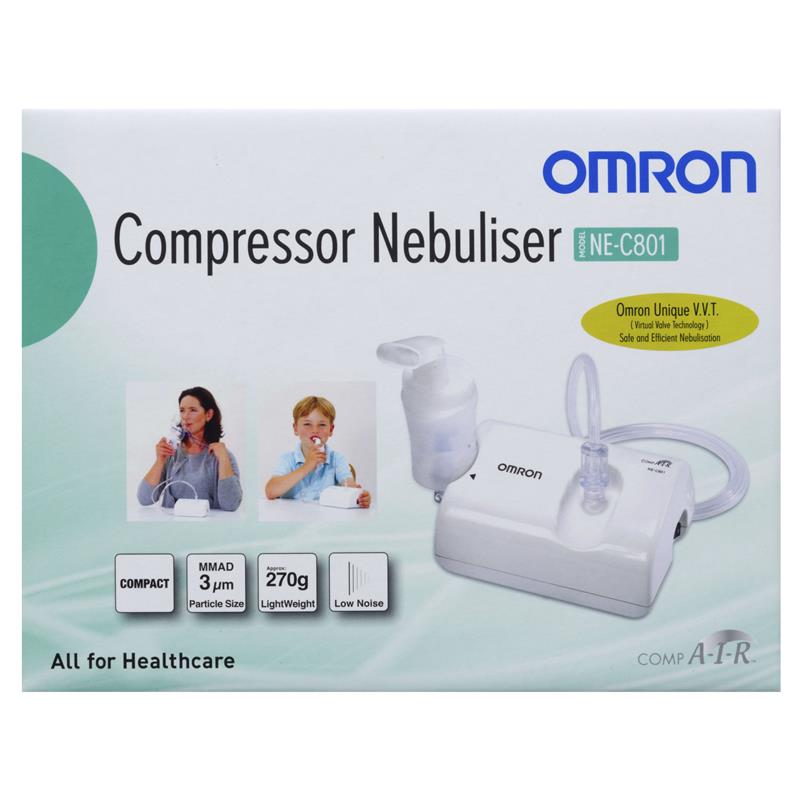 Omron Nebuliser NEC801 - Compact and Efficient