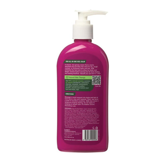 Plunkett's NS8 Heel Balm 250ml – Podiatrist Recommended for Dry, Cracked Heels – view 2