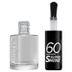 Rimmel 60 Seconds Nail Polish Clear – view 2