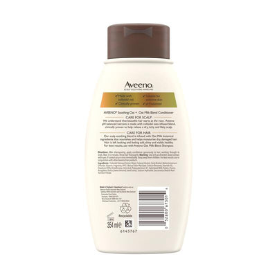 Aveeno Oat Milk Blend Moisturising Conditioner for Dry & Damaged Hair - 354mL