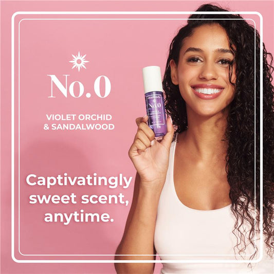 MCoBeauty Violet Orchid & Sandalwood No. 5 Fragrance Hair & Body Mist 90ml - Sophisticated Aroma