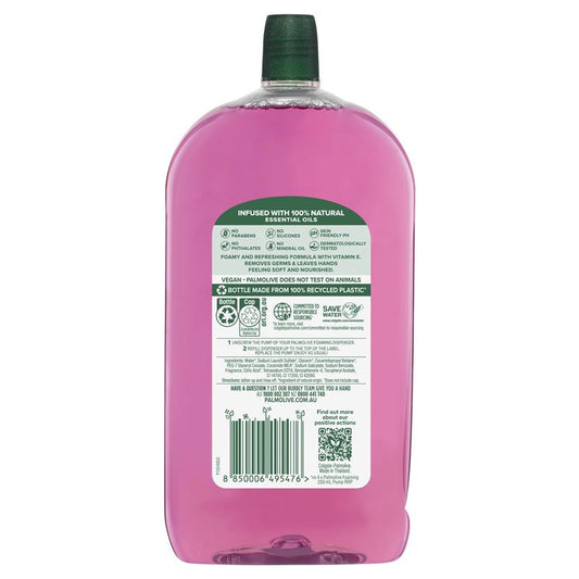 Palmolive Foaming Nourishing Hand Wash Raspberry Refill - 1L - Auzzi Store