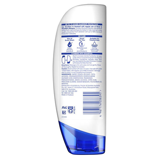 Head & Shoulders Smooth & Silky Anti-Dandruff Conditioner 400ml - Frizz Control-Auzzi Store
