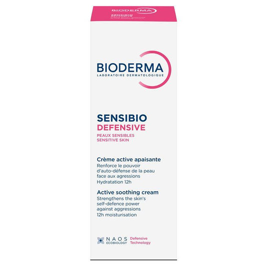 Bioderma Sensibio Soothing Defensive Light Moisturiser for Sensitive Skin - 40ml - Auzzistore