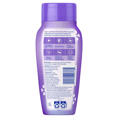 Vagisil pH Balanced Intimate Wash 240ml - Hypoallergenic, LactoPrebiotic™