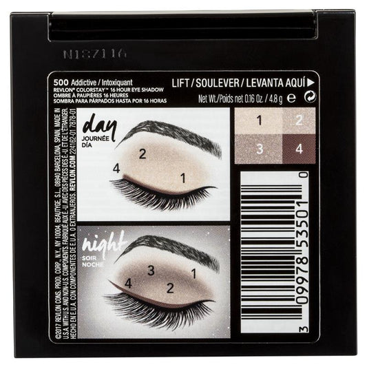 Revlon Colorstay Day To Night Eyeshadow Quad Addictive – view 2