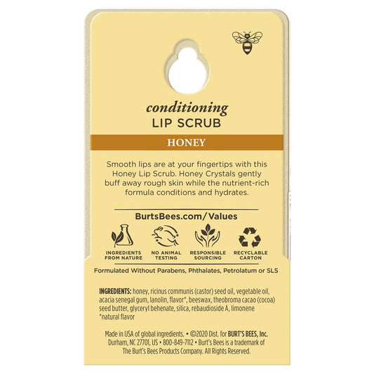 Burt's Bees Conditioning Lip Scrub Blister 7.08g - Exfoliate & Hydrate Your Lips – view 2 - Auzzistore
