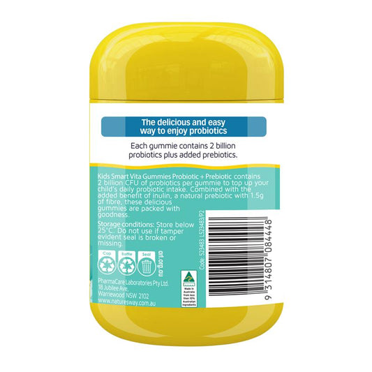 Nature's Way Kids Smart Vita Gummies Probiotic + Prebiotic - 50 Pastilles – view 2