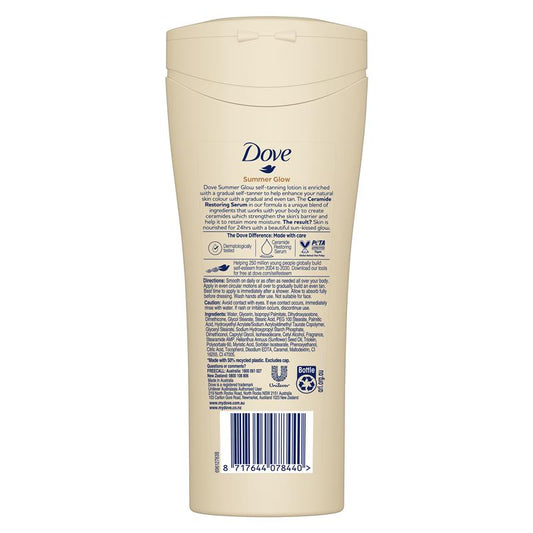 Dove Summer Glow Body Lotion for Fair to Medium Skin - 400ml-Auzzi Store