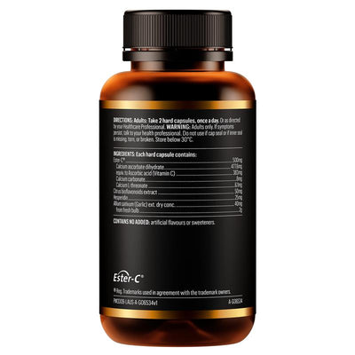 GO Healthy Ester-C Immune Complex 150 Hard Capsules - 24-Hour Immune Support
