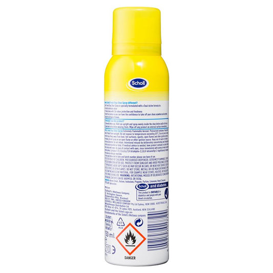 Scholl Fresh Step 24-Hour Odour Protection Shoe Spray, 100g – view 2