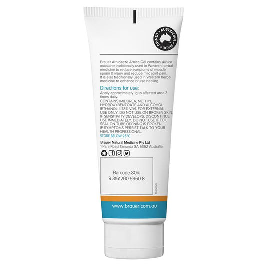Brauer Arnicaeze Gel 100g - Muscle Relief & Bruise Healing – view 2