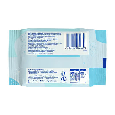 Curash Simply Water Wipes 20 Pack - Gentle Baby Wipes