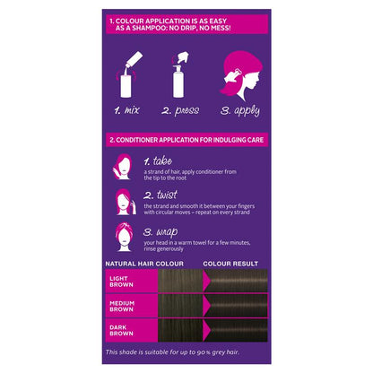 Schwarzkopf Perfect Mousse 5-0 Medium Brown - Long-Lasting Hair Color-Auzzi Store