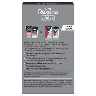 REXONA Men Sport Clinical Antiperspirant Deodorant 45ml 96h