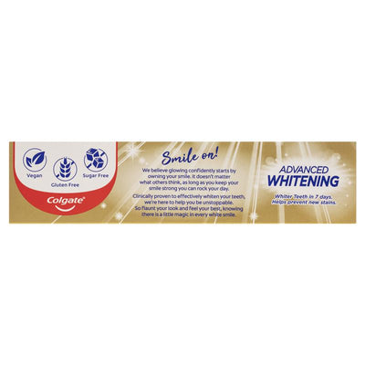 Colgate Advanced Whitening + Tartar Control Toothpaste - 200g