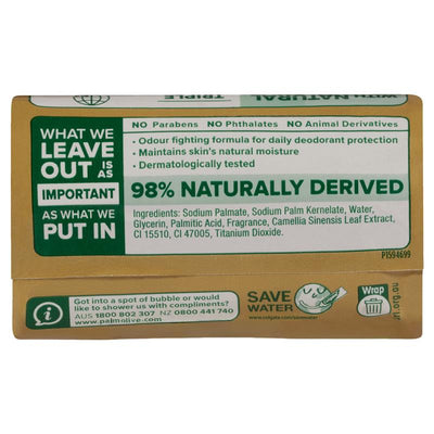 Palmolive Gold Bar Soap 90g - 4 Pack - Daily Deodorant Protection