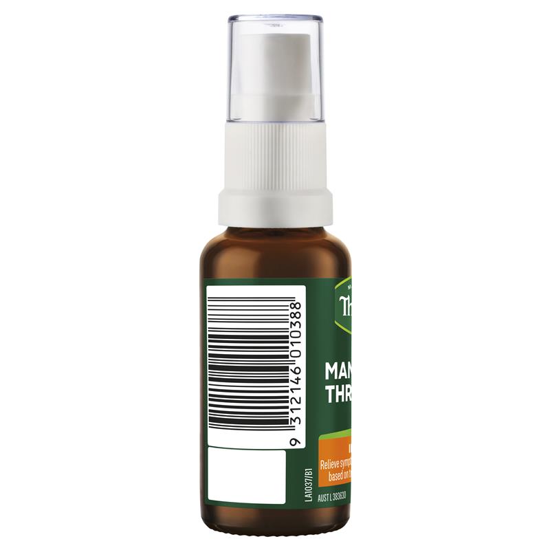 Thompson's Manuka Sore Throat Spray 25ml - Auzzi Store