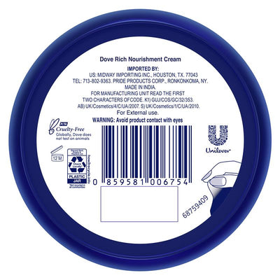 Dove Body Love Rich Nourishment Cream 150ml