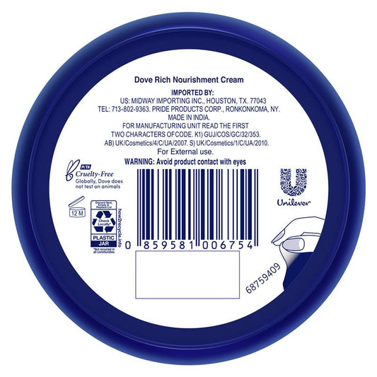Dove Body Love Rich Nourishment Cream 150ml – view 2 - Auzzistore