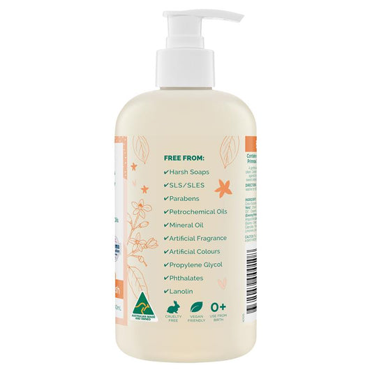 Gaia Natural Baby Bath & Body Wash 500ml Pump - Gentle & Organic-Auzzi Store