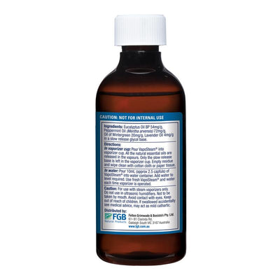 Vicks VapoSteam Double Strength 200ml - Eucalyptus & Peppermint Inhalant