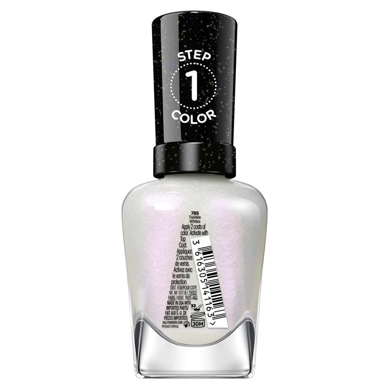 Sally Hansen Miracle Gel Nail Colour Twinkle Whites 14.7ml