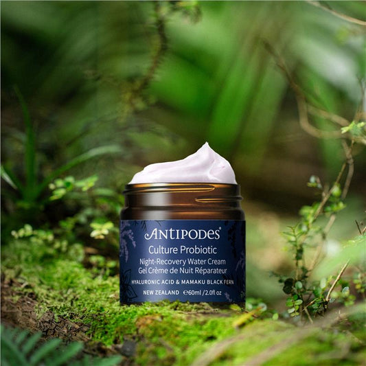 Antipodes Culture Probiotic Night Recovery Water Cream 60ml - Hydrate & Balance – view 2