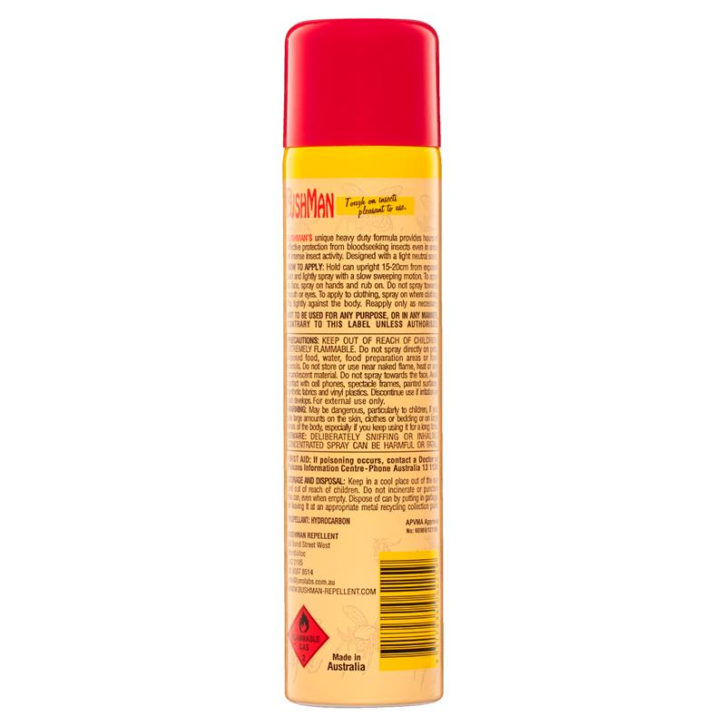 Bushman Heavy Duty Insect Repellent Aerosol 225g - 40% DEET-Auzzi Store