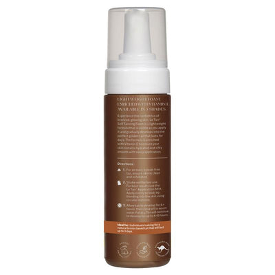 Le Tan Classic Tan Self Tanning Foam Medium Dark - 180ml for a Deep Glow