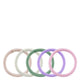Lady Jayne 15035 Fashion Elastics All Day Firm Hold Highlighter Colours - Snag-Free Hair Ties – view 2