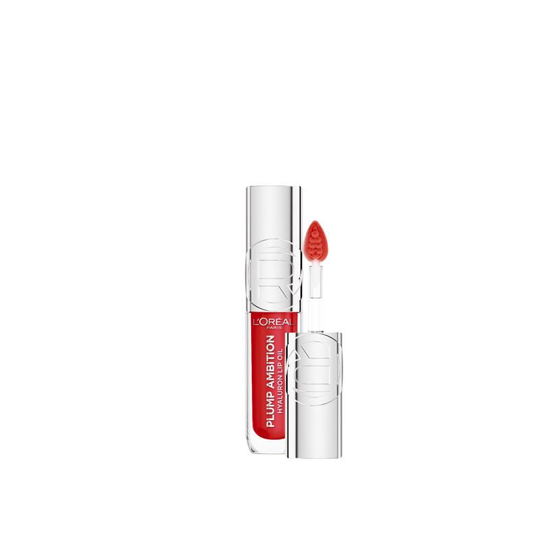 L'Oreal Paris Plump Ambition Hyaluron Lip Oil 380 Rouge in Love
