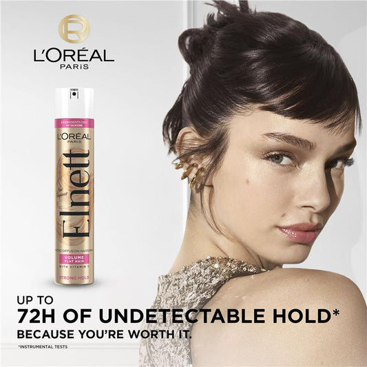 L’Oreal Paris Elnett Volume Flat Hair Hairspray 400ml - Ultimate Volume & Hold - Auzzi Store