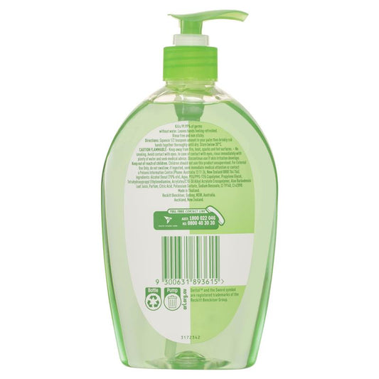 Dettol Healthy Touch Instant Hand Sanitiser Refresh 500ml - Germ Protection Anytime – view 2