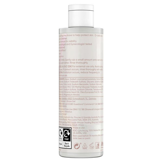 Gillette Venus 2-in-1 Cleanser & Shave Gel for Pubic Hair & Skin 190ml – view 2